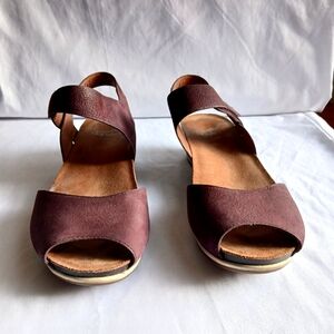 Dansko Comfort Open-Toes Wedge Sandals